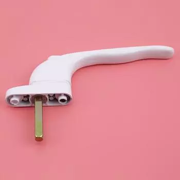 Замок оконная ручка универсальная дверная ручка ключевая система блокировки для двухкамерной белой двери поворот белый