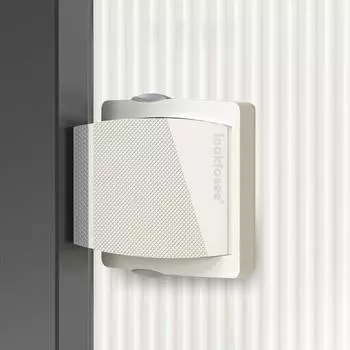 Замок от детей для раздвижных стеклянных дверей. Простая установка. Безопасность детей. Замки для раздвижных окон. Ограничитель окон против падения. Сверление не требуется. белый