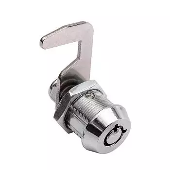 Замок ящика для инструментов. Трубчатый кулачковый замок 5/8 дюйма, сменный замок с крючком 90 градусов.