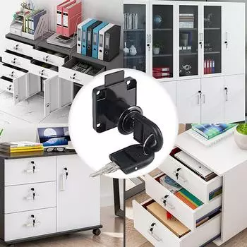 Замок ящика стола Замки для шкафа Замки для шкафа Мебельные кулачковые замки с 2 ключами