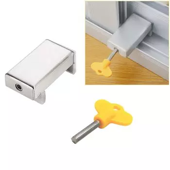 Замок раздвижной двери, оконные замки, безопасность оконного замка, замок раздвижной стеклянной двери, безопасность детей для дома и офиса