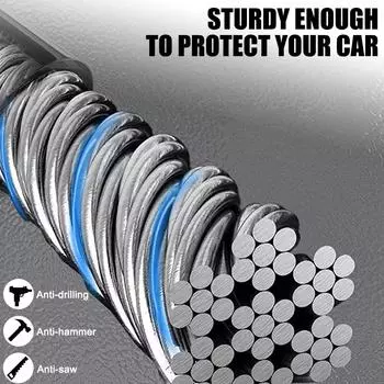 Замок рулевого колеса автомобиля, противоугонное устройство для грузовиков, внедорожников, фургонов, автофургонов, автомобильные аксессуары, замок ремня безопасности с 3 ключами, универсальный красный