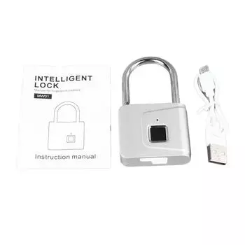 Замок с отпечатками пальцев, противоугонный электронный умный замок без ключа, дверной замок для семейного студента, общежитие