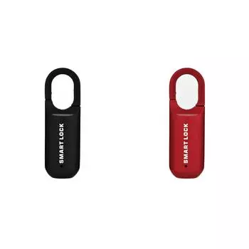 Замок с отпечатком пальца M01 USB Smart Keyless для ящика дорожного чемодана (черный) Делавэр