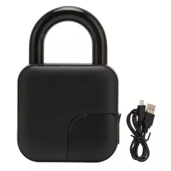 Замок с отпечатком пальца водонепроницаемый электронный замок для двери чемодана спортзала школы офиса велосипеда
