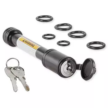 Замок штифта приемника сцепного устройства 5/8 дюйма, противоскрипные уплотнительные кольца для буксира, лодки, велосипеда