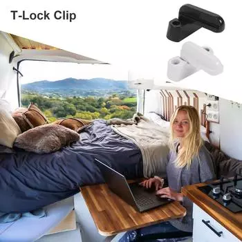 Замок T Lock для автофургона, окна, двери, створки, замок, ручка, защелка, безопасный для детей, алюминиевые двери, фурнитура, аксессуар белый