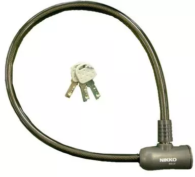 Замок тросовый Nikko N649W-600 DSB-P