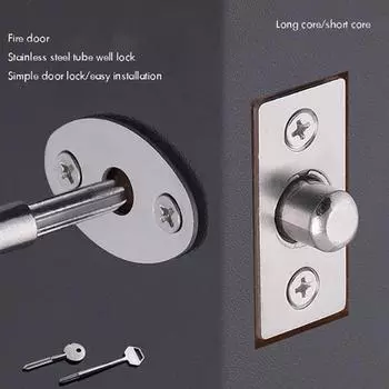 Замок врезной ключ ключа Тубвелл противопожарной двери спрятанный нержавеющей сталью с длинным сердечником