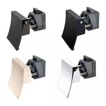 Замок-защелка для шкафа RV Аксессуары Замок для шкафа для яхты, офиса, лодки чёрный