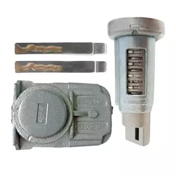 Замок зажигания и цилиндр замка двери водителя с 2 ключами для Chevrolet Cruze 10-17