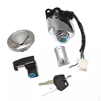 Замок зажигания, крышка топливного бака, рулевое управление, замок шлема с двумя ключами, набор для CMX250