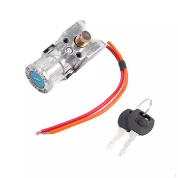 Замок зажигания мотоцикла аккумуляторная батарея ящик с 2 ключами электрические аксессуары водонепроницаемый