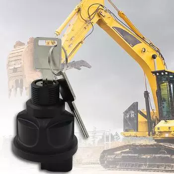 Замок зажигания с 2 ключами, замена 6693245, совместим с погрузчиками Bobcat S550 S185 CHINA