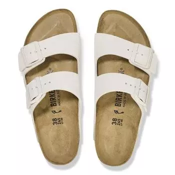 Замша Birkenstock Arizona 38 / Белый / Узкий (узкая посадка)