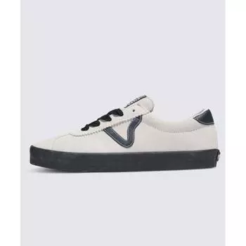 ЗАМША VANS SPORTS LOW БЕЛАЯ ЧЕРНАЯ VN000CQRYB21 235
