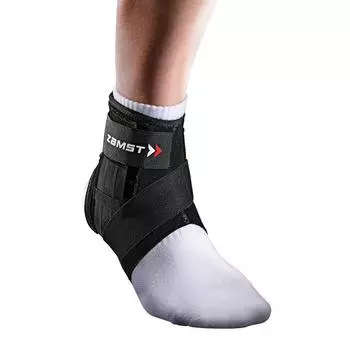 ZAMST Ankle Supporter A1 Short All Sports Basketball Volleyball Tennis Ankle Fixed M Size For Right Foot Black 370702 чёрный