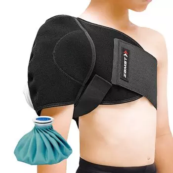 ZAMST Icing Set Children Jr Ice Bag Supporter Baseball Tennis Shoulder One Size Fits Most 377603 (Junior)