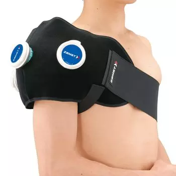 ZAMST Icing Supporter Бейсбол Теннис Свободный размер 378202 IW-2 чёрный