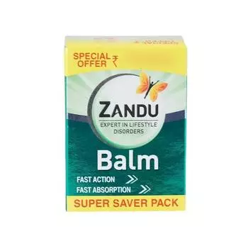 Zandu Balm 50ml Pack | Quick Relief for Headache, Body Pain & Cold