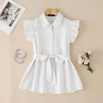 ZANZEA Женская летняя повседневная блузка без рукавов с отложным воротником S белый