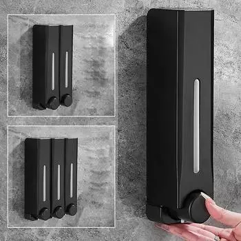 ZAOQI 500ML Дозатор мыла настенный дозатор мыла для душа гель для душа дозатор моющего средства для аксессуаров для ванной комнаты Прямая поставка