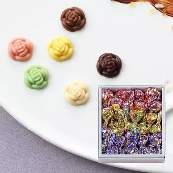 Западная кондитерская Rokumeikan Rose Palette 24 упаковки Новые (шоколад, сувениры, подарки, подарки на конец года, новогодние подарки)