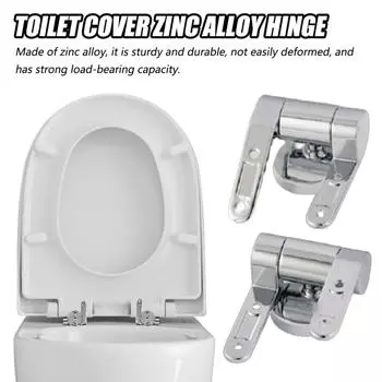 Запасная часть для петли сиденья унитаза Петли крышки унитаза с механизмом мягкого закрывания Петля для сиденья унитаза Простая установка