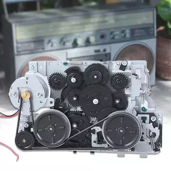 Запасная часть кассетного плеера, механизм записи для кассет, сменный магнитофон, механизм моноплеера