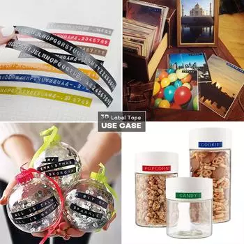 Запасная лента для 3D-пластмассового тиснения этикеток для устройства для изготовления этикеток DYMO 12965 1610 с 3/8 дюйма * 9,8 футов, 1 шт. 1 Roll океан синий