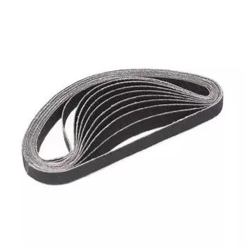 Запасная лента для пневматической ленточной шлифовальной машины (ПРЯМО) #80 (для 10 мм) 15-99131