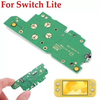 Запасная левая материнская плата, левая функциональная гибкая ленточная печатная плата, печатная плата левой боковой кнопки для Nintendo Switch Lite