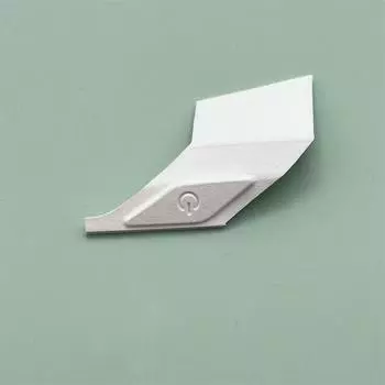 Запасная резиновая кнопка питания для Edge 1000 (белый) Запасная часть ЛЕВАЯ