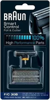 Запасное лезвие для бритвы Braun Series Control Control Black 1/Synchro Pro/Synchro/Smart (1, 2, 3)/Пытаться (S) F/C30B [Подлинный] чёрный