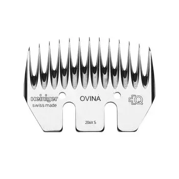 Запасное лезвие для машинки для стрижки Heiniger, стандартное нижнее лезвие, модель Ovina (для овец) (02 (заводской номер 714-020)) [продукт]