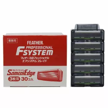 Запасное лезвие Feather F System Samurai Edge, 30 шт.