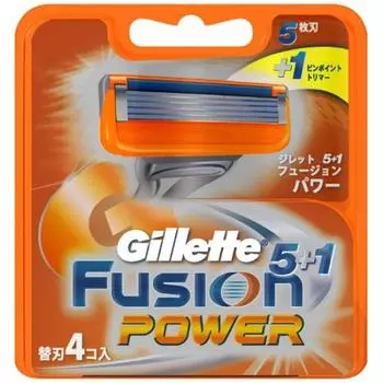 Запасное лезвие Gillette Fusion Power Special 4B 5+1