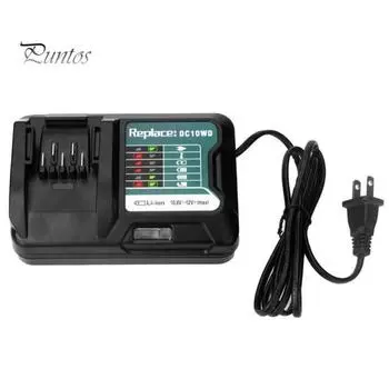 Запасное зарядное устройство для Makitas 10,8 В 12 В постоянного тока 10WD BL1016 BL1021B BL1041B FD05 с вилкой США US Plug