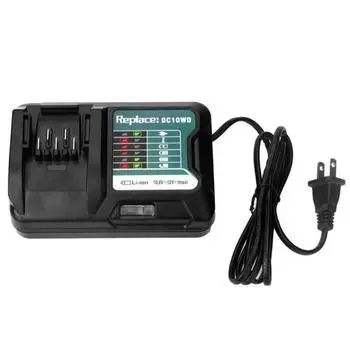 Запасное зарядное устройство для Makitas 10,8 В 12 В постоянного тока 10WD BL1016 BL1021B BL1041B FD05 с вилкой США
