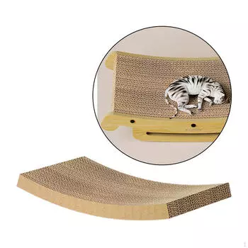 Запасной элемент для когтеточки из гофрированного картона, коврик для царапин для кошек, защита дивана, мебель для отдыха, кровать для отдыха