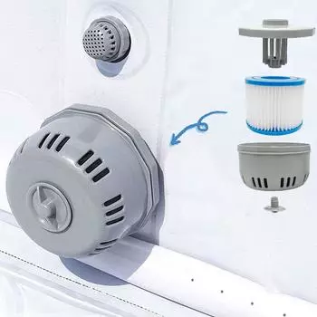 Запасной держатель фильтра 14,5*11,5 см 54123 Серый Новый