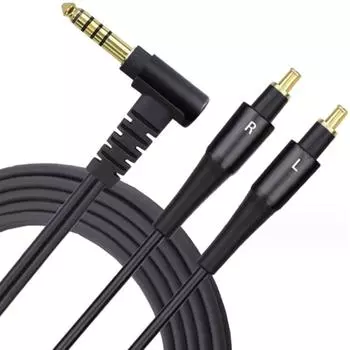 Запасной кабель для подключения гарнитуры и наушников 4.4 и 2x A2DC штекеры для MSR7b/SR9/ESW990h/ES770h/ESW950/ES750