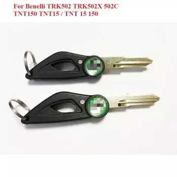 Запасной ключ для мотоцикла Складная заготовка ключа для Benelli TRK502 TRK502X 502C TNT150 TNT15 / TNT 15 150