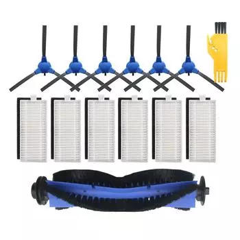 Запасной комплект для швабры с боковой щеткой для робота, совместимый с Eufy Robovac 11S 30 30C 15C 12, детали пылесоса