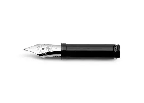 Запасной наконечник ручки Kaweco серебристый (F) чёрный