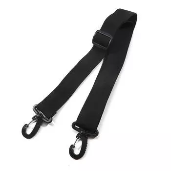 Запасной плечевой ремень, регулируемый ремень, веревка для подвешивания, унисекс, дорожная компьютерная сумка, ремни, ремень, нейлоновый ремень для камеры через плечо чёрный