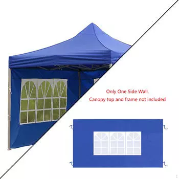 Запасной тент для боковой стенки тента Canopy Tent 300 см X 200 с окном для мероприятия Gazebo красный