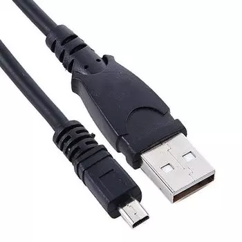 Запасной USB-кабель для передачи данных и синхронизации камеры, 8-контактный кабель Sony Cybershot DSCH200 DSCH300 DSCW370 DSCW800 DSC-H200 DSC-H300 DSC-W370 DSC-W800 DSC-W830