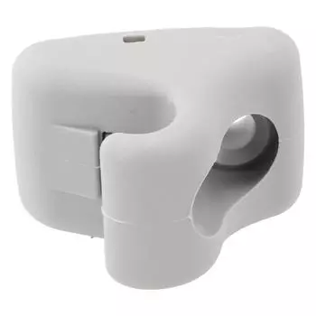 Запасной зажим солнцезащитного козырька для Hyundai Getz I30 I20 Kona Elantra AD Ioniq Creta Ix25 Sonata LF, серый пластиковый материал CHINA