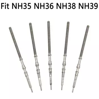 Запасные части для часов из нержавеющей стали подходят для NH35 NH36 NH38 NH39 Crown Automatic Mechanical Movement Watch Parts Crown Stem